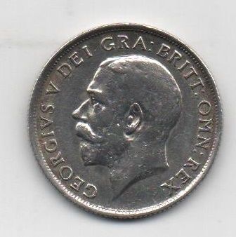 GRAN BRETAÑA DEL AÑO 1915 DE 1 SHILLING